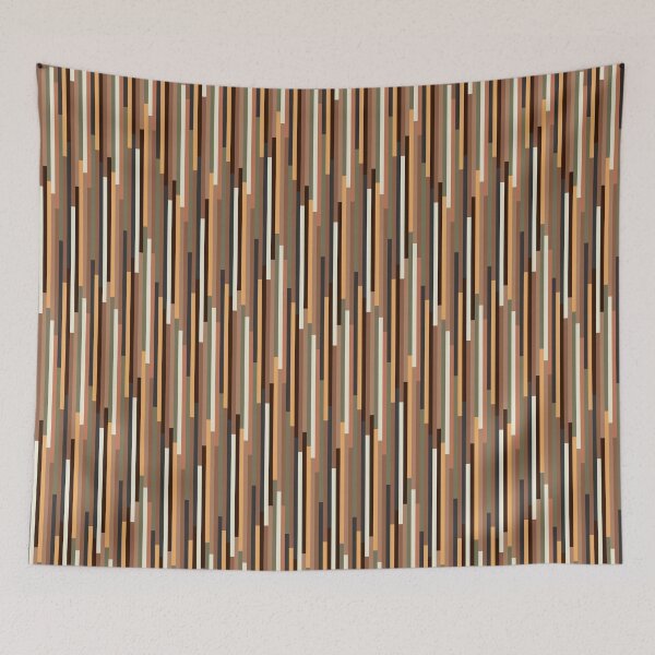 Item preview, Vertical lines Earth tones Pattern designed and sold by technicolorable_art.
