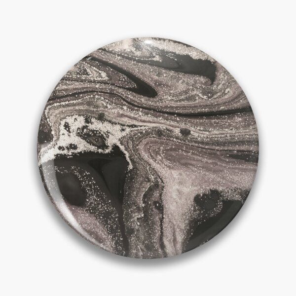 Item preview, Black and white minimalist paint texture galaxy designed and sold by BlankaDesigns.