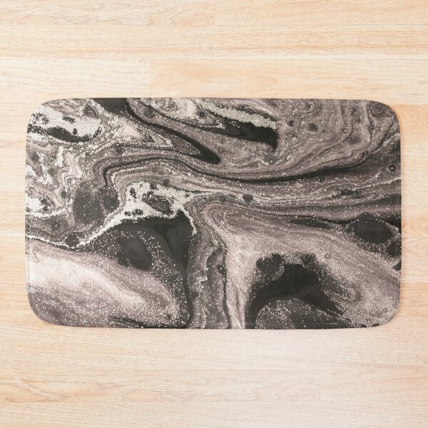 Item preview, Black and white minimalist paint texture galaxy designed and sold by BlankaDesigns.
