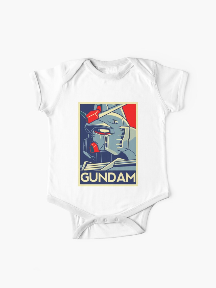 Rx 78 Pop Art Baby One Piece By Rx78rx78g44 Redbubble