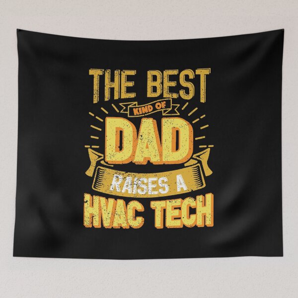 Item preview, This Great Gifts For Dad From Daughter - The Best Kind Of Dad Raises a HVAC Tech - Unique gift for him your Father or Husband designed and sold by Orange Pieces.