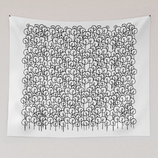 Item preview, cute forest artwork designed and sold by cam-graphics.