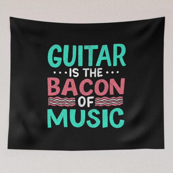 Item preview, Guitar Is The Bacon Of Music Guitarist Musician designed and sold by haselshirt.