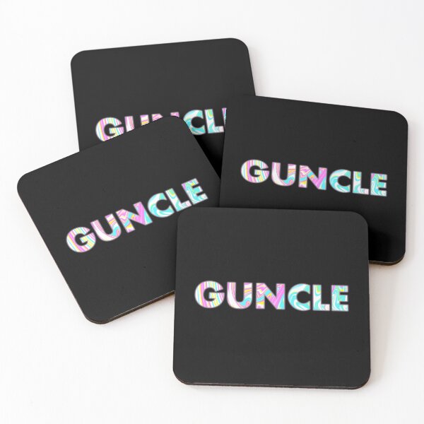 Item preview, GUNCLE In Psychedelic Colours designed and sold by SquareClub.