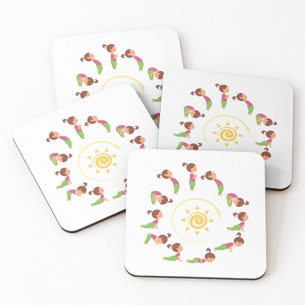 Item preview, Morning yoga surya namaskar, Sun salutation.  designed and sold by CraftCloud.