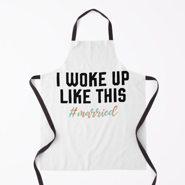 Item preview, I Woke Up Like This, #married, Honeymoon Shirts for Couples ,Honeymoon Shirt designed and sold by Noussairox.