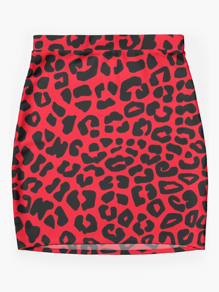 Three dots leopard pencil skirt sale