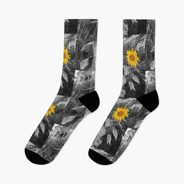 Item preview, Color Pop Sunflower Black and White designed and sold by rachelhaak.