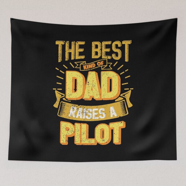 Item preview, This Great Gifts For Dad From Daughter - The Best Kind Of Dad Raises a Pilot - Unique gift for him your Father or Husband designed and sold by Orange Pieces.