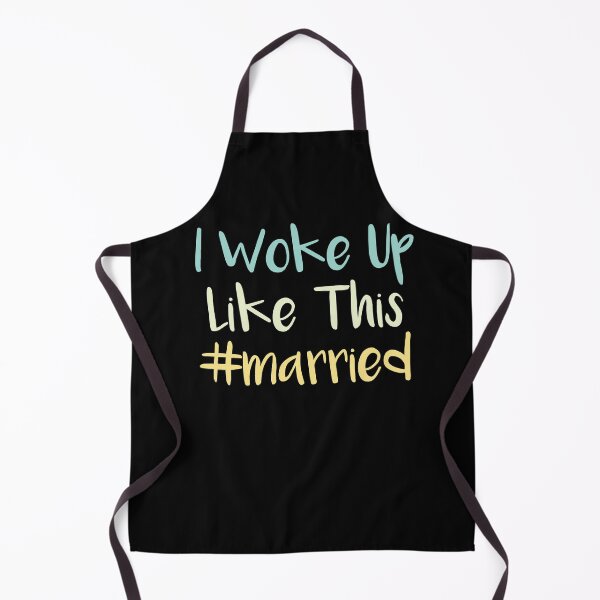 Item preview, I Woke Up Like This, #married, Honeymoon Shirts for Couples ,Honeymoon Shirt designed and sold by Noussairox.