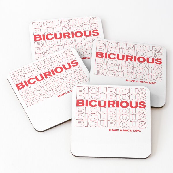 Item preview, Bicurious LGBTQ Pride Grocery Bag Thank You designed and sold by goodfriendkyle.