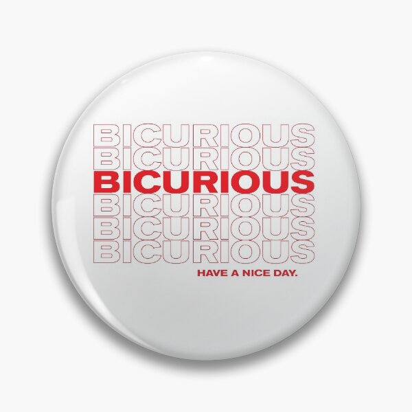 Item preview, Bicurious LGBTQ Pride Grocery Bag Thank You designed and sold by goodfriendkyle.