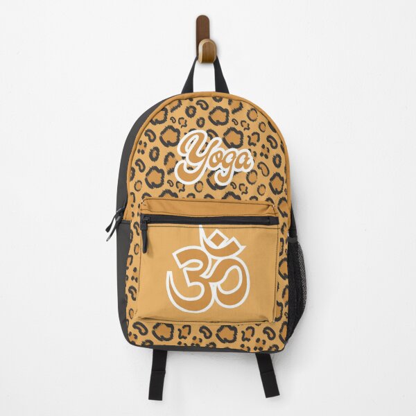 Item preview, Leopard Yoga Om designed and sold by MarkTees.