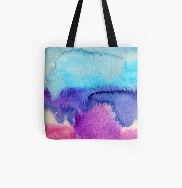 Watercolour abstract 2 All Over Print Tote Bag