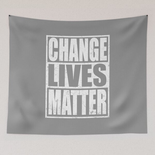Item preview, Change Lives Matter Retro CLM designed and sold by Kathrine2302.