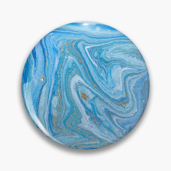 Item preview, White and blue minimalist paint texture galaxy designed and sold by BlankaDesigns.