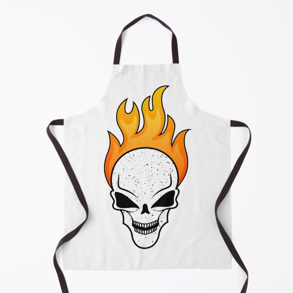 Item preview, Badass Flaming Skull for Bikers and Gamers designed and sold by mrhighsky.
