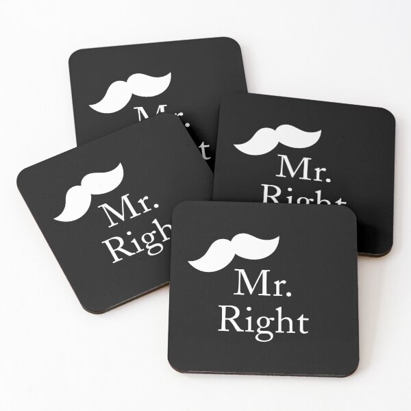 Item preview, Mr Right and Mrs Always Right Funny Apron for Sweet Couple with Large, Best for Kitchen Cooking, Grilling, Baking, Gardening designed and sold by MalikaBela.