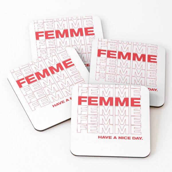Item preview, Femme LGBTQ Pride Grocery Bag Thank You designed and sold by goodfriendkyle.