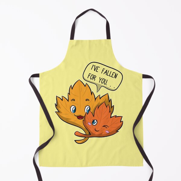 Item preview, I've Fallen For You... Cute Fall Season Love Pun designed and sold by Delightfully Cynical.