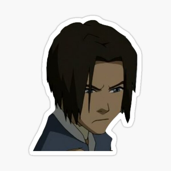 sokka with hair down