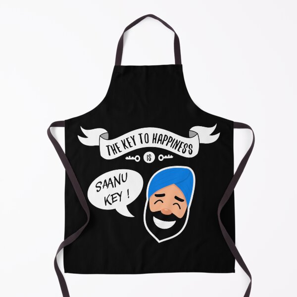 Item preview, The Key to Happiness is Saanu Key - Funny Indian Sikh designed and sold by mrhighsky.