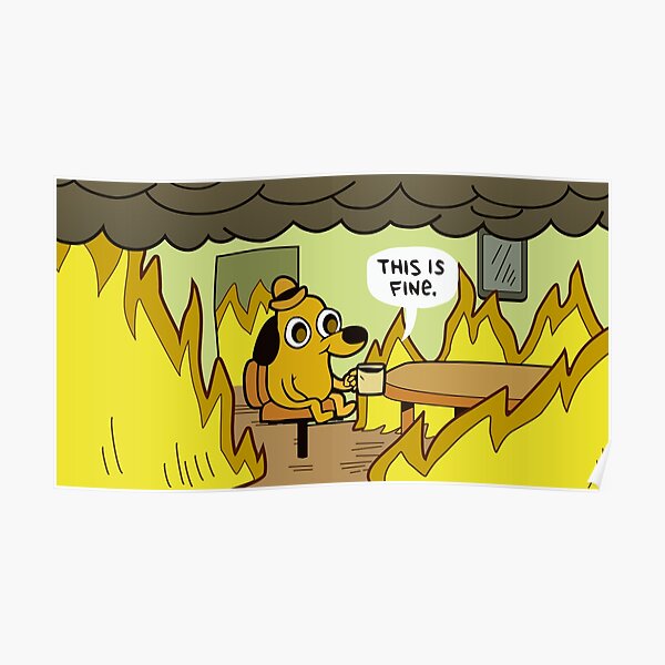 This is Fine Dog Poster