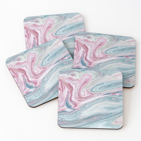 Item preview, Pink and white minimalist paint texture galaxy designed and sold by BlankaDesigns.