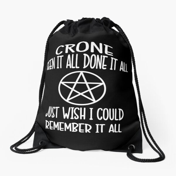 Item preview, Forgetful Crone Funny Pagan Wiccan Cheeky Witch®  designed and sold by cheekywitch.