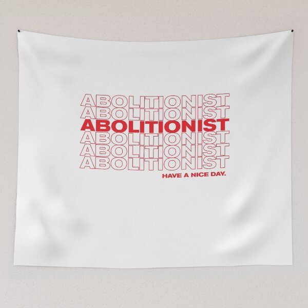 Item preview, Abolitionist LGBTQ Pride Grocery Bag Thank You designed and sold by goodfriendkyle.