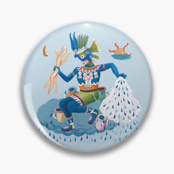 Item preview, Rain God Tlaloc designed and sold by JohnParraArt.