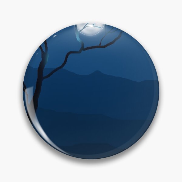 Item preview, full Moon Night Landscape designed and sold by AviArtDesigns.