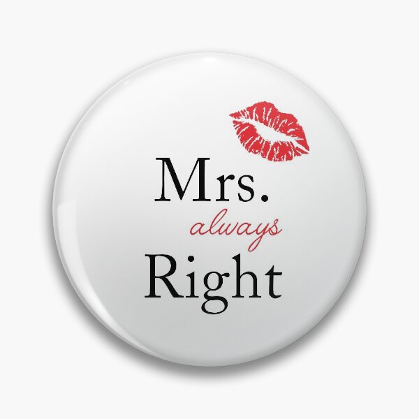 Item preview, Mr Right and Mrs Always Right Funny Apron for Sweet Couple with Large, Best for Kitchen Cooking, Grilling, Baking, Gardening designed and sold by MalikaBela.