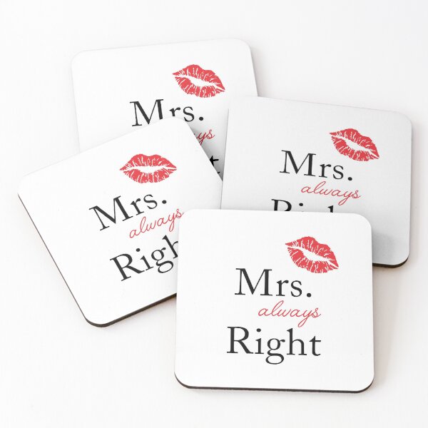 Item preview, Mr Right and Mrs Always Right Funny Apron for Sweet Couple with Large, Best for Kitchen Cooking, Grilling, Baking, Gardening designed and sold by MalikaBela.