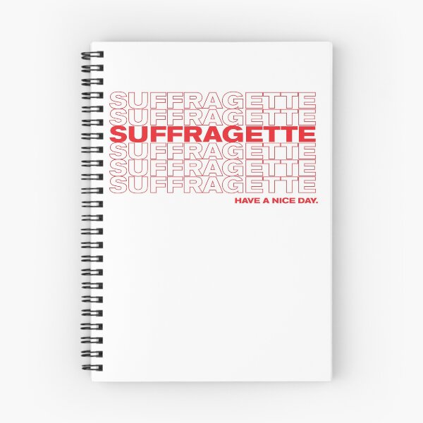Item preview, Suffragette LGBTQ Pride Grocery Bag Thank You designed and sold by goodfriendkyle.