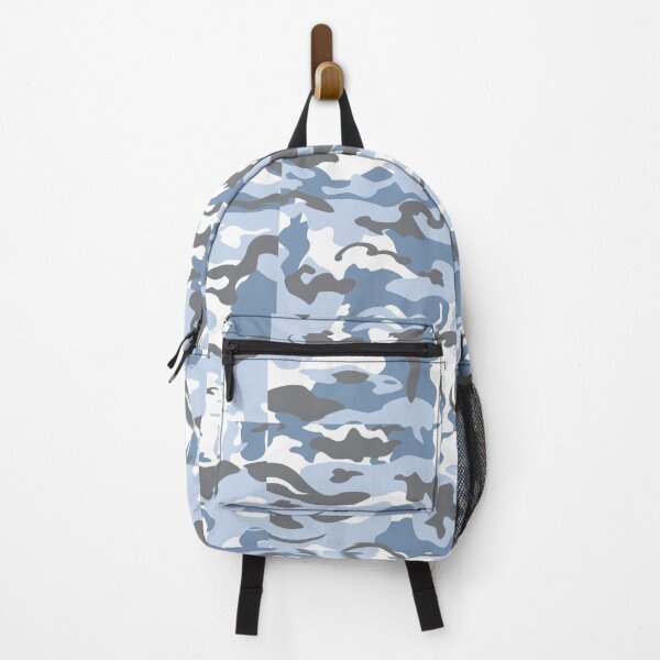 Item preview, Camo Style - white and blue snow camouflage designed and sold by rclwow.