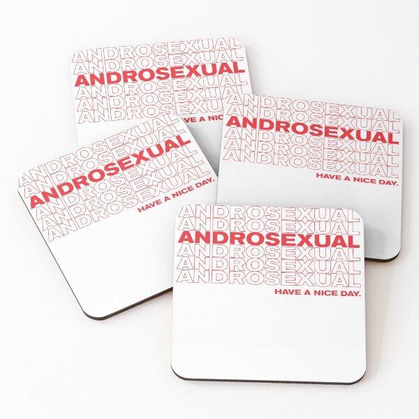Item preview, Androsexual LGBTQ Pride Grocery Bag Thank You designed and sold by goodfriendkyle.