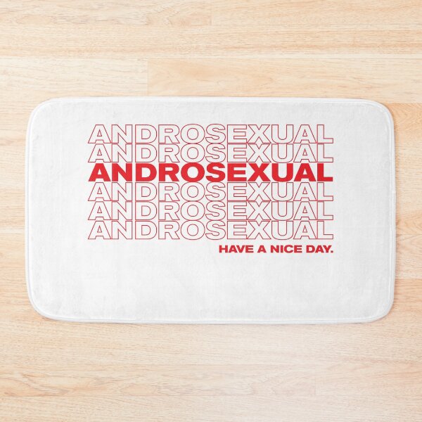 Item preview, Androsexual LGBTQ Pride Grocery Bag Thank You designed and sold by goodfriendkyle.