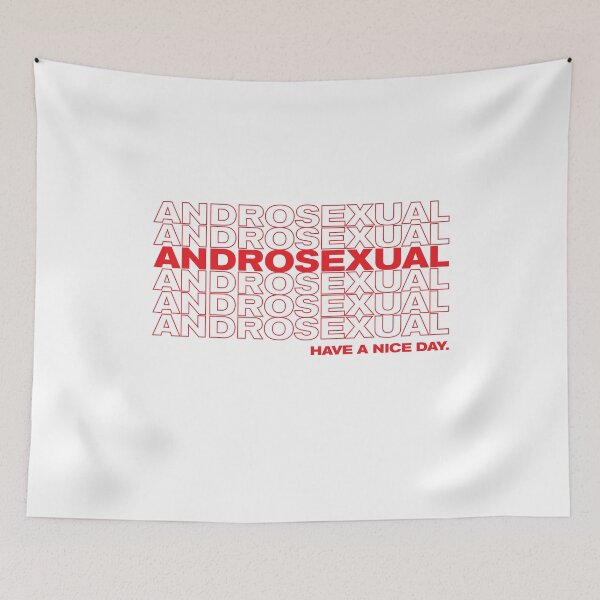 Item preview, Androsexual LGBTQ Pride Grocery Bag Thank You designed and sold by goodfriendkyle.