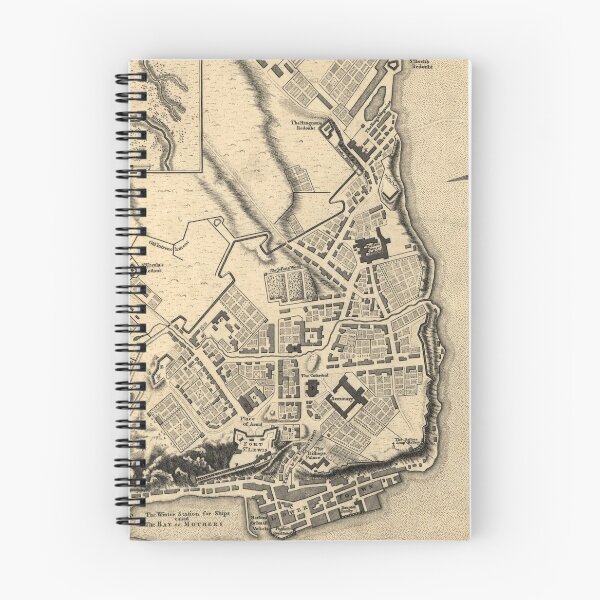 Item preview, Vintage Map of Quebec City (1768) designed and sold by BravuraMedia.