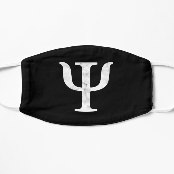 Psychology Marble Psi Symbol Flat Mask