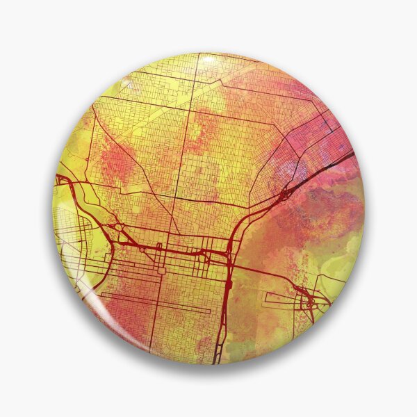 Item preview, Philadelphia Pennsylvania Street Map Magma Eruption designed and sold by IvonDesign.