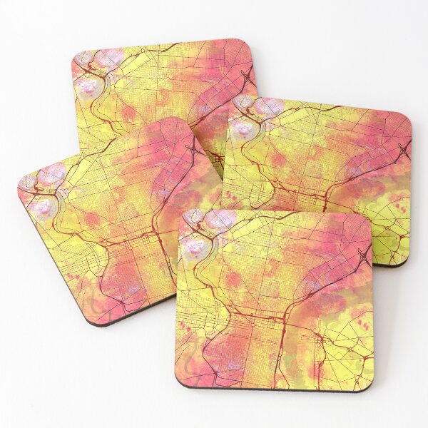 Item preview, Philadelphia Pennsylvania Street Map Magma Eruption designed and sold by IvonDesign.