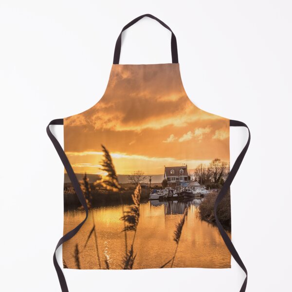Item preview, Grove Ferry River Stour winter sunset designed and sold by rogerstanger.