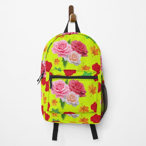 Item preview, Rose bushes with Yellow background designed and sold by SueSakpal.