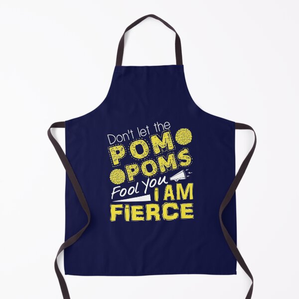 Item preview, Cheerleader Don't Let The Pom Poms Fool You I Am Fierce designed and sold by jaygo.