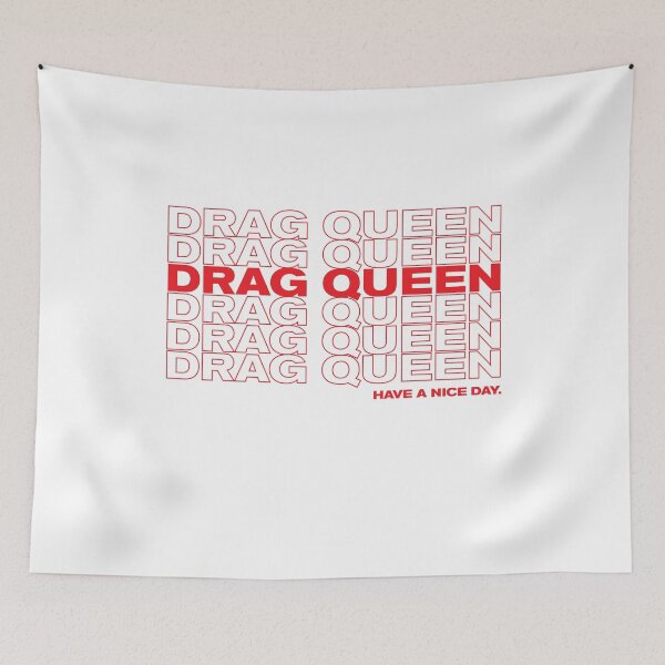 Item preview, Drag Queen LGBTQ Pride Grocery Bag Thank You designed and sold by goodfriendkyle.