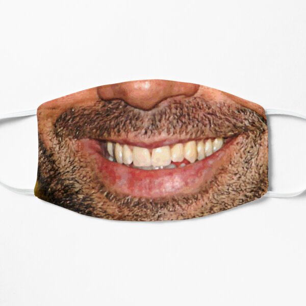 Joe Rogan Face Flat Mask