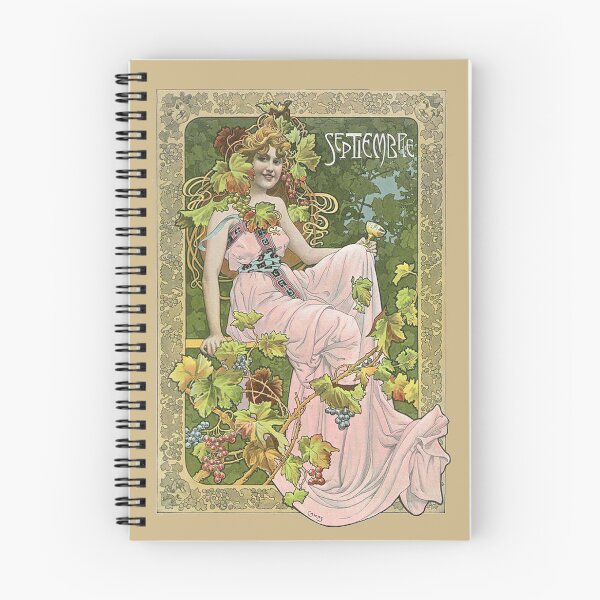 Item preview, HD. September - Calendar, by Gaspar Camps (1902) HIGH DEFINITION designed and sold by MINDTHECHERRY.