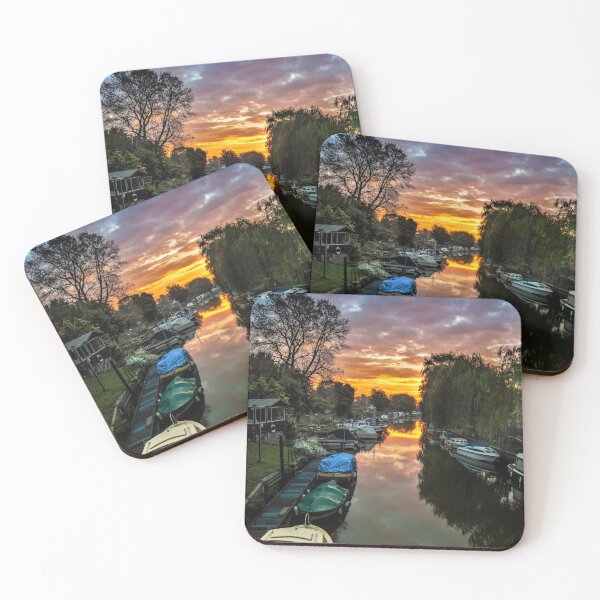 Item preview, Grove Ferry River Stour dawn designed and sold by rogerstanger.